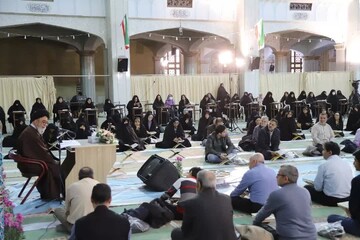 تصاویر/ آیین جزء خوانی قرآن در مصلی امام خمینی تبریز‎