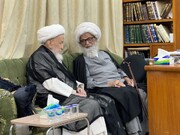Grand Ayat. Bashir Najafi meets with Senior Iraqi Clerics