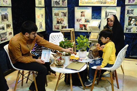 تصاویر/ حال و هوای بخش حوزوی در چهارمین روز از نمایشگاه بین المللی قرآن کریم