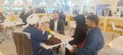 استقبال بازدید کنندگان نمایشگاه قرآن از مشاوران حوزه