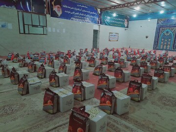 طرح تکریم ایتام در بخش سندرک برگزار شد