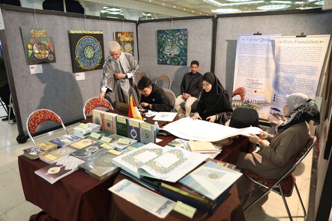 تصاویری از بخش بین‌الملل سی و یکمین نمایشگاه قرآن کریم