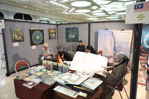 تصاویری از بخش بین‌الملل سی و یکمین نمایشگاه قرآن کریم