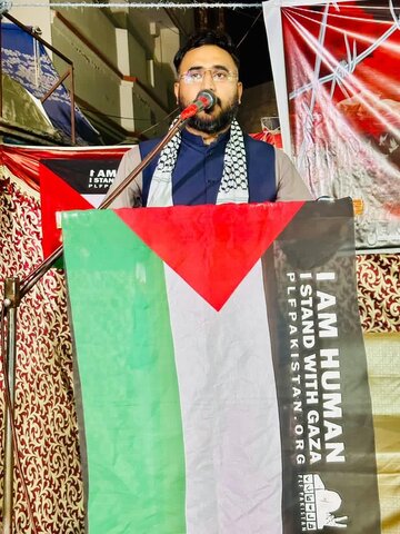 نوابشاہ میں "جہاد فلسطین اللّہ کی حاکمیت کی امید" کے عنوان سے سمینار کا انعقاد