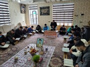 تصاویر/ محفل انس با قرآن در منزل شهید عیوض صادقی