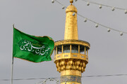 بالصور/ أجواء حرم الإمام الرضا عليه السلام في ذكرى ولادة الإمام الحسن المجتبى عليه السلام