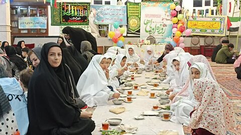 تصاویر/جشن روزه اولی‌ها در شب میلاد امام حسن مجتبی (ع) در نمین