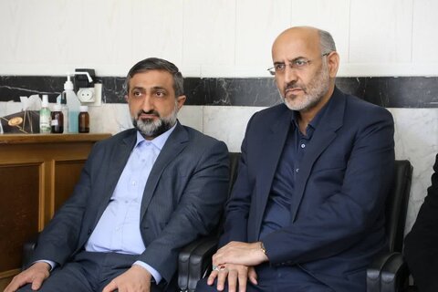 تصاویر/ دیدار نوروزی استاندار اردبیل با نماینده ولی فقیه در استان