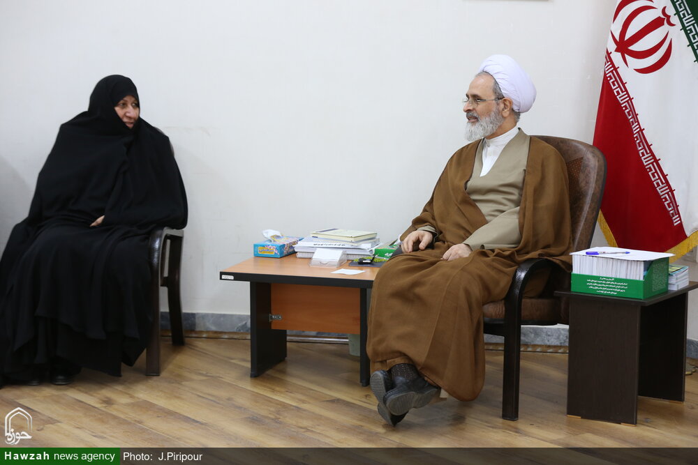 Ayatollah Arafi meets with Chancellor of Jamiat Al-Zahra