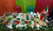 برگزاری جشنواره غذا با حضور طلاب و دانشجویان بین الملل جامعةالزهرا(س)