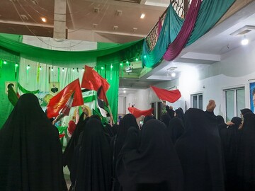 تصاویر/ اجتماع بانوان بسیجی برازجانی در محکومیت بی حرمتی به زنان غزّه