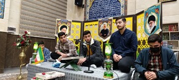 تصاویر/ محفل انس با قرآن در مسجد امام موسی ابن جعفر(علیه السلام) شهرستان سلماس