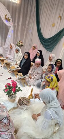 تصاویر/ جشن روزه اولی هادر مدرسه علمیه فاطمه الزهرا سلام الله علیهاکنگان