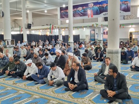 تصاویر/نماز جمعه شهرستان پارسیان