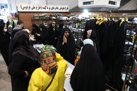 تصاویر/ بخش پوشش اسلامی ایرانی در نمایشگاه بین المللی قرآن کریم