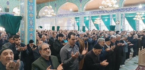تصاویر/ نماز جمعه شهرستان میانه