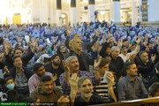 بالصور/ مراسيم إحياء الليلة التاسعة عشرة من شهر رمضان المبارك في حرم السيدة فاطمة المعصومة عليها السلام بمدينة قم المقدسة