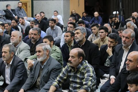 تصاویر/ مراسم سخنرانی و مناجات خوانی در مسجد جنرال ارومیه