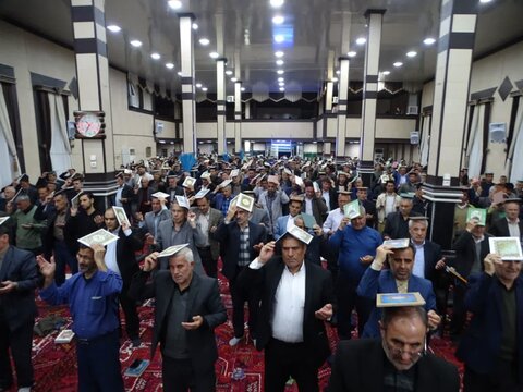 تصاویر/ مراسم احیاء شب نوزدهم ماه مبارک رمضان در شهرستان چهاربرج