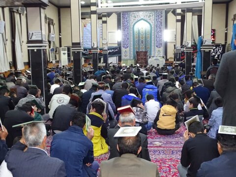 تصاویر/ مراسم احیاء شب نوزدهم ماه مبارک رمضان در شهرستان چهاربرج