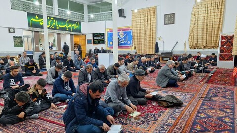 تصاویر/ مراسم احیا شب نوزدهم ماه رمضان در شهرستان ترکمانچای