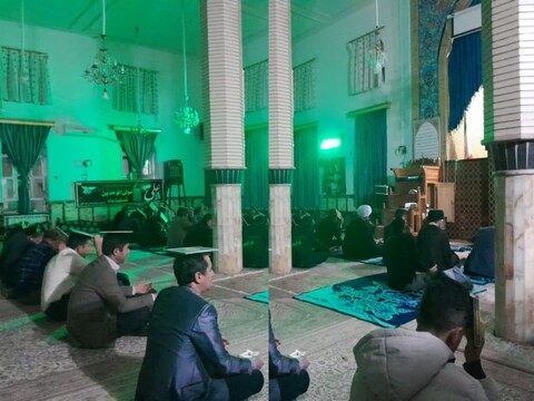 تصاویر/ مراسم احیا شب نوزدهم ماه رمضان در مسجد جامع لیلان