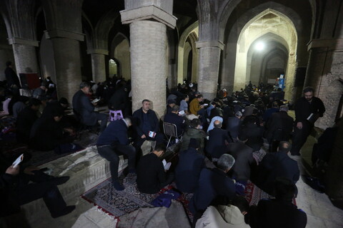مراسم احیای شب قدر در مسجد جامع اصفهان
