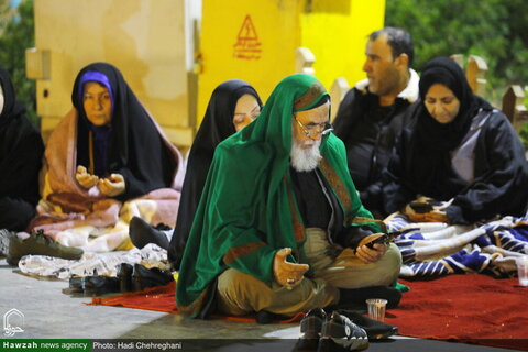 بالصور/ مراسيم إحياء الليلة التاسعة عشرة من شهر رمضان المبارك في حرم السيدة فاطمة المعصومة عليها السلام بمدينة قم المقدسة