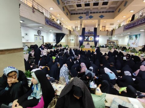 تصاویر/ مراسم احیای شب نوزدهم ماه مبارک رمضان در مدرسه علمیه ریحانة‌الرسول علیهاالسلام ارومیه
