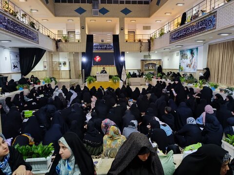 تصاویر/ مراسم احیای شب نوزدهم ماه مبارک رمضان در مدرسه علمیه ریحانة‌الرسول علیهاالسلام ارومیه