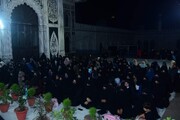 تصاویر/ لکھنؤ میں عین الحیات ٹرسٹ کے زیر اہتمام حضرت علی (ع) کے سوگ میں مجلس