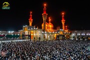 تصاویر/ مراسم احیای شب بیست و یکم ماه رمضان در عتبه کاظمیه