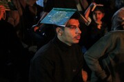 تصاویر/ مراسم احیای شب بیست‌ و یکم در رودان