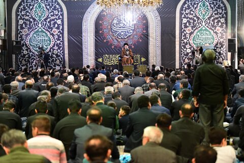 عکس | مراسم سوگواری شب شهادت امام علی(ع) در مسجد لطفعلی خان ارومیه