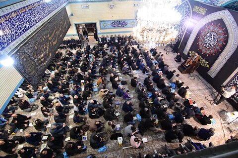 عکس | مراسم سوگواری شب شهادت امام علی(ع) در مسجد لطفعلی خان ارومیه