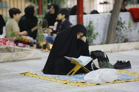 تصاویر / مراسم احیاء شب بیست و یکم ماه مبارک رمضان در گلزار شهداء - قم