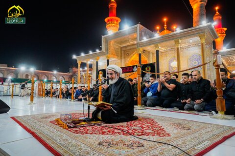 مراسم احیای شب بیست و یکم ماه رمضان در عتبه کاظمیه