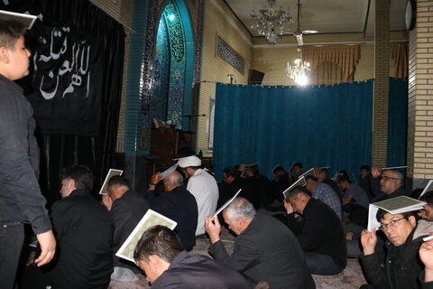 تصاویر/  مراسم شب احیاء شب بیست و یکم ماه رمضان در مسجد یازهرا (س) ارومیه