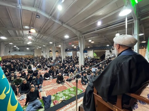 تصاویر |  مراسم احیا شب بیست و یکم ماه رمضان در حسینیه‌ حضرت امام خمینی (ره) مرند