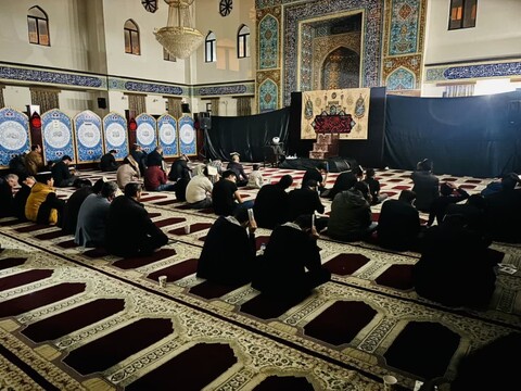 تصاویر/ مراسم شب قدر در مسجد دانشگاه آزاد تبریز