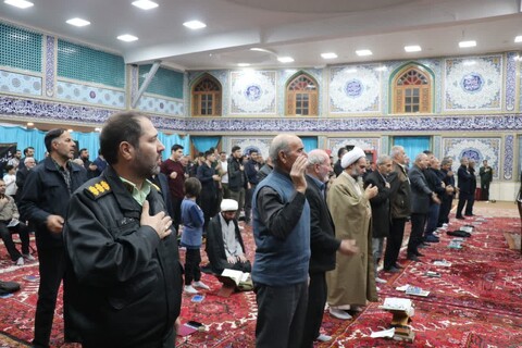 تصاویر | مراسم احیا شب بیست و یکم ماه رمضان در مسجد جامع جلفا