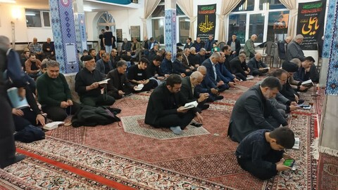 تصاویر | مراسم احیا شب بیست و یکم ماه رمضان در مسجد باب الحوائج سلطانیه