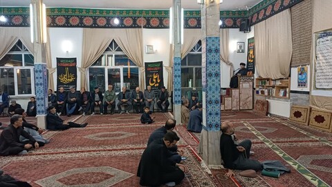 تصاویر | مراسم احیا شب بیست و یکم ماه رمضان در مسجد باب الحوائج سلطانیه