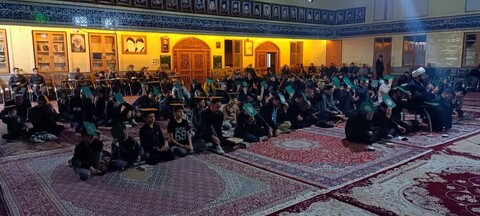تصاویر | مراسم احیا شب بیست و یکم ماه رمضان در مسجد جامع شربیان
