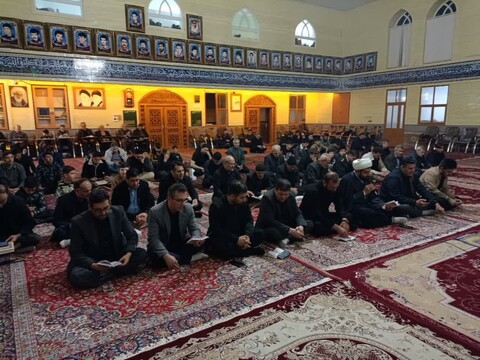 تصاویر | مراسم احیا شب بیست و یکم ماه رمضان در مسجد جامع شربیان