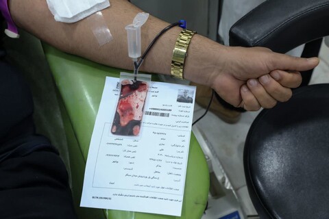 تصاویر/ نذر خون در شب شهادت امام علی(ع) در بوشهر