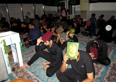 تصاویر/ احیای شب بیست و یکم رمضان در بندر دیّر