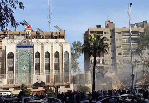حمله به سفارت ایران در دمشق