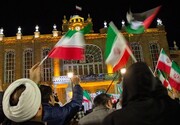 تجمع شبانه مردم تبریز در محکومیت رژیم صهیونیستی+ فیلم