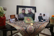 تصاویر/ حال و هوای منزل شهید زاهدی پس از اعلام خبر شهادت